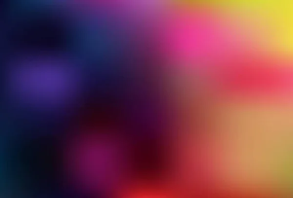 Светло Розовый Желтый Вектор Абстрактный Яркий Шаблон Красочная Абстрактная Иллюстрация — стоковый вектор