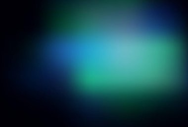 Koyu mavi vektör parlak şablonu bulanıklaştırdı. Gradyan ile modern soyut çizim. Bir cep telefonu için arka plan.