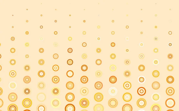 Hellbrauner Vektorhintergrund Mit Blasen Moderne Abstrakte Illustration Mit Bunten Wassertropfen — Stockvektor