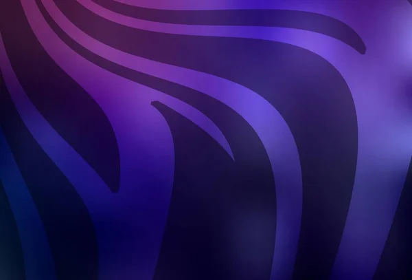 Dark Purple Vektor Abstrakter Verschwommener Hintergrund Leuchtend Bunte Illustration Smartem — Stockvektor