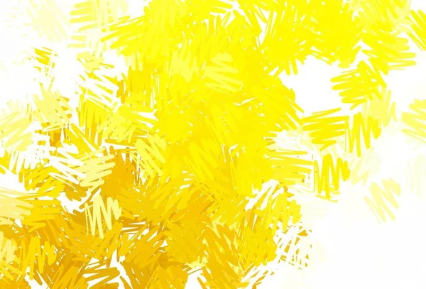 Struttura Vettoriale Giallo Chiaro Con Linee Colorate Illustrazione Moderna Geometrica — Vettoriale Stock