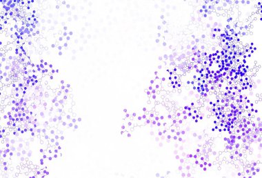 Açık Pembe, yapay zeka ağlı Mavi vektör deseni. Renkli yapay zeka yapısı, eğimli çizgiler ve noktalar. Teklif verilerinin tanıtımı için akıllı tasarım.