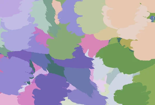 Легка Різнокольорова Векторна Текстура Абстрактними Формами Проста Барвиста Ілюстрація Абстрактними — стоковий вектор