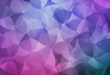 Açık Mor, Pembe vektör üçgen mozaik doku. Çokgen biçiminde, gradyan ile renkli çizimler. Cep telefonunun arka planının şablonu.