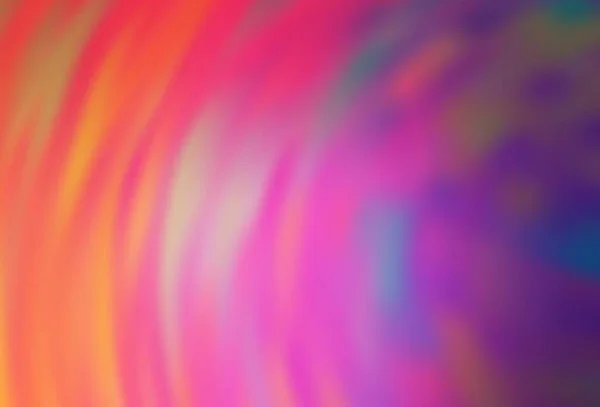 Світло Рожевий Жовтий Вектор Розмиває Світлий Абстрактний Фон Нова Кольорова — стоковий вектор