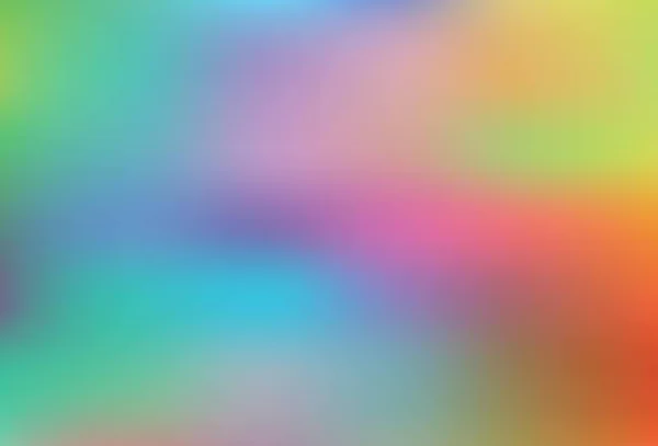 Light Multicolor Vektor Elmosódott Sablon Csillámló Absztrakt Illusztráció Gradiens Kialakítással — Stock Vector