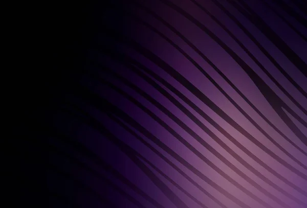Темно Фіолетове Векторне Компонування Білими Лініями Блискуча Ілюстрація Яка Складається — стоковий вектор