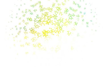 Açık yeşil, sarı vektör arkaplan ve yapay zeka formları. Parlak renkli bir illüstrasyon ve yapay zekanın gerçek yapısı. Teklif verilerinin tanıtımı için akıllı tasarım.