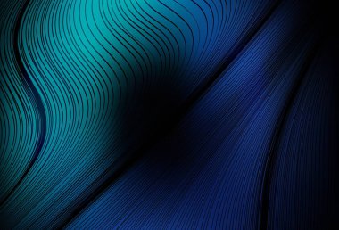 Koyu mavi vektör renkli arkaplan. Renkli soyut çizimler ve gradyan. İşiniz için en iyi bulanık tasarım..