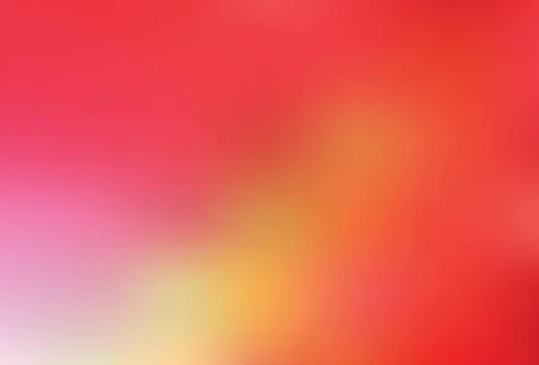 Lichtrode Gele Vector Wazig Glans Abstracte Achtergrond Een Elegante Heldere — Stockvector