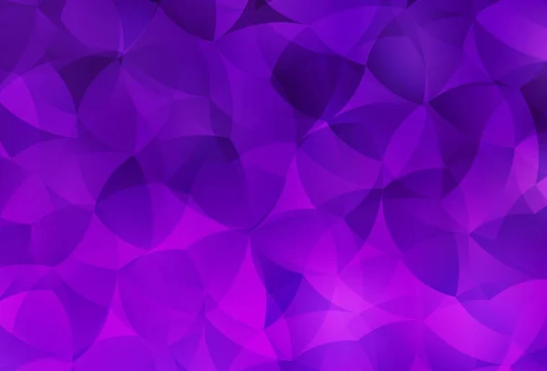 Violet Foncé Vecteur Rose Brillant Fond Triangulaire Illustration Abstraite Polygonale — Image vectorielle