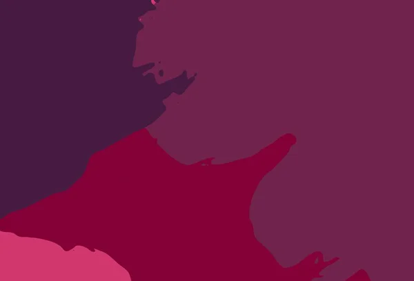 浅紫色 粉色矢量背景与孟菲斯形状 色彩斑斓的混乱形式 带有现代风格的渐变 简单地设计你的网站 — 图库矢量图片