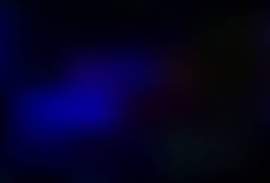 Koyu mavi, kırmızı vektör bulanık şablon. Gradyan ile modern soyut çizim. İş tasarımınız için yeni biçim.