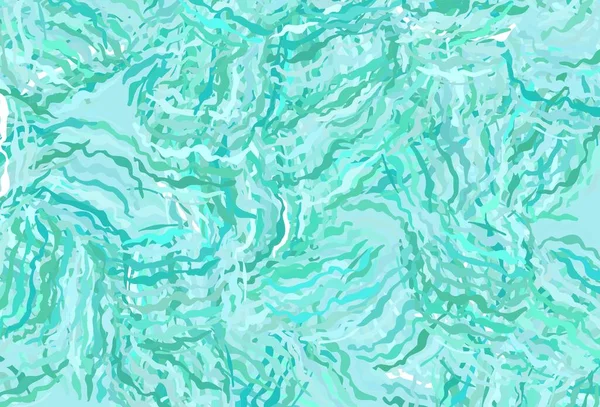 Açık yeşil çizgili bir şablon. Soyut tarzda gradyan çizgilerle akıllı illüstrasyon. Tasarımınız için desen.