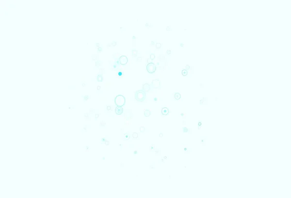 Agencement Vectoriel Bleu Clair Avec Des Formes Circulaires Design Décoratif — Image vectorielle