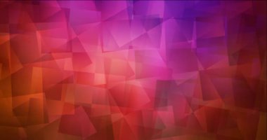 4K dikdörtgenli koyu pembe, kırmızı akış videosu.