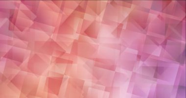 4K açık pembe, eşkenar dörtgenli sarı video görüntüsü.