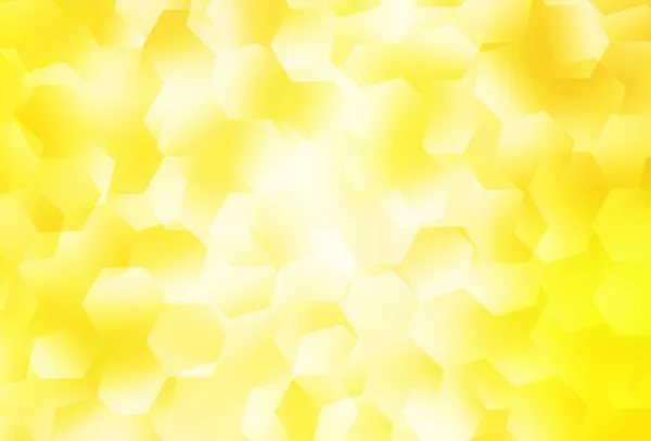 Vetor Amarelo Claro Baixa Textura Poli Ilustração Geométrica Estilo Origami —  Vetores de Stock