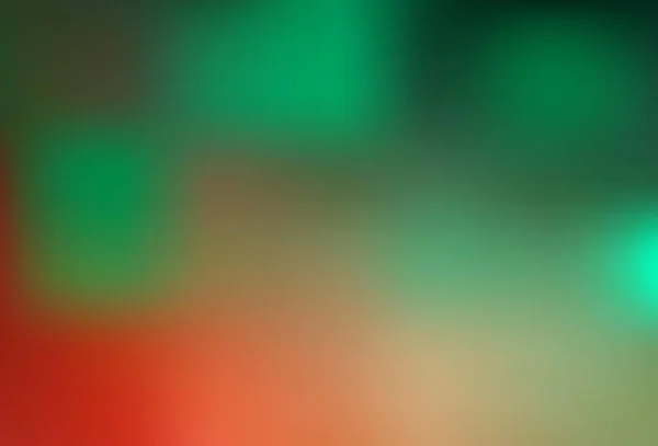 Світло Зелений Червоний Вектор Абстрактний Розмитий Фон Барвисті Абстрактні Ілюстрації — стоковий вектор
