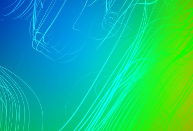 Açık mavi, yeşil vektör modern zarif zemin. Renkli soyut çizimler ve gradyan. Web siteniz için bulanık tasarım.