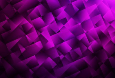 Koyu pembe vektör çokgen desen. Origami stilinde gradyan ile yaratıcı geometrik illüstrasyon. İşiniz için en iyi üçgen tasarım.