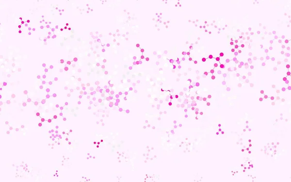 Textura Vectorial Rosa Claro Con Concepto Inteligencia Artificial Ilustración Brillante — Archivo Imágenes Vectoriales