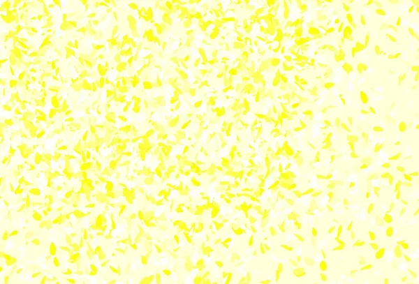 Light Yellow Вектор Элегантный Шаблон Листьями Элегантная Яркая Иллюстрация Листьями — стоковый вектор