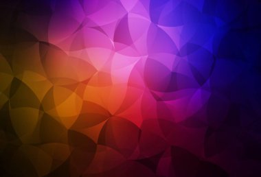 Koyu pembe, Memphis şekilli kırmızı vektör arkaplan. Renkli rastgele şekillerle modern soyut illüstrasyon. Duvar kağıtları için zarif tasarım.