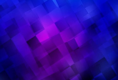 Koyu mor, dikdörtgenli pembe vektör arkaplan. Soyut arkaplanda dikdörtgenler ve renkli gradyanlar. Reklamlar için desen.