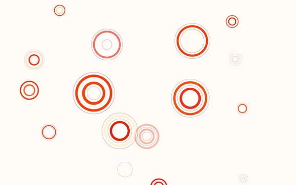 Φωτεινό Κόκκινο Διανυσματικό Μοτίβο Σφαίρες Εικονογράφηση Σύνολο Λαμπερά Πολύχρωμα Αφηρημένα — Διανυσματικό Αρχείο
