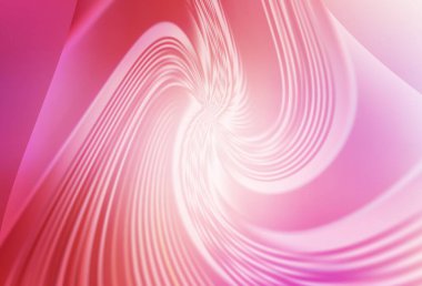 Açık pembe vektör soyut parlak desen. Eğilimli zarif, parlak bir çizim. İşiniz için yeni tasarım.