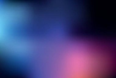 Koyu mavi, kırmızı vektör parlak şablonu bulanıklaştırdı. Renkli soyut çizimler ve gradyan. İşiniz için yepyeni bir tasarım..