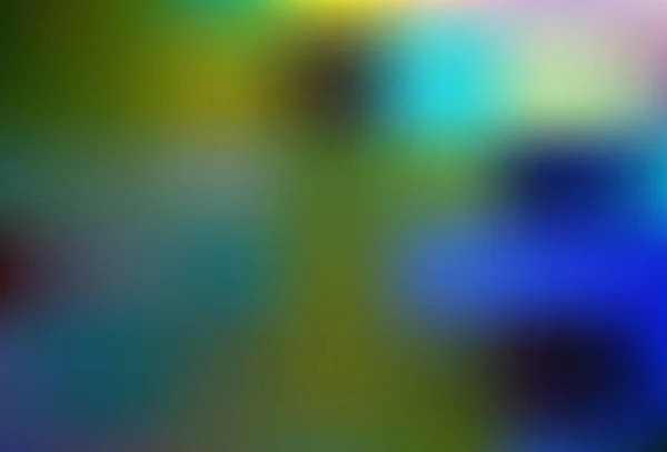 Koyu Mavi Yeşil Vektör Renkli Bulanık Arkaplan Görüntü Tarzında Tamamen — Stok Vektör