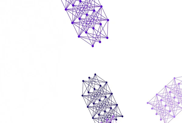 Світло Фіолетовий Векторний Шаблон Штучною Структурою Інтелекту Кольорова Структура Штучного — стоковий вектор