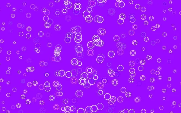 Светло Розовый Векторный Отрезок Точками Размытые Пузыри Абстрактном Фоне Красочным — стоковый вектор