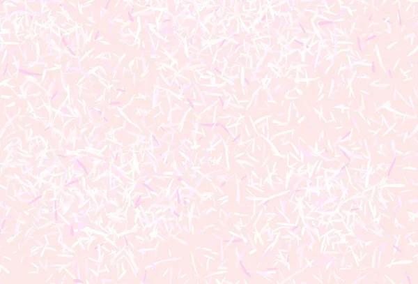 Rose Clair Motif Vectoriel Jaune Avec Des Lignes Pointues Design — Image vectorielle