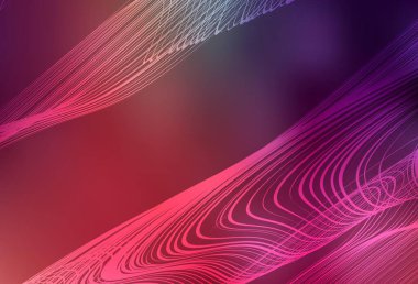 Açık Pembe, kırmızı vektör modern zarif zemin. Gradyan tasarımlı, soyut, ışıltılı çizimler. İşiniz için yepyeni bir tasarım..