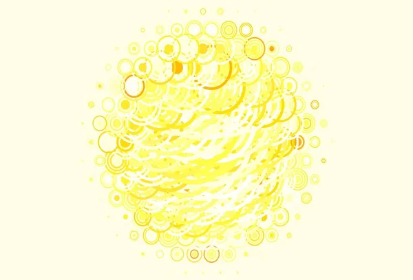 Светло Желтый Векторный Отрезок Точками Линиями Иллюстрация Набором Ярких Красочных — стоковый вектор