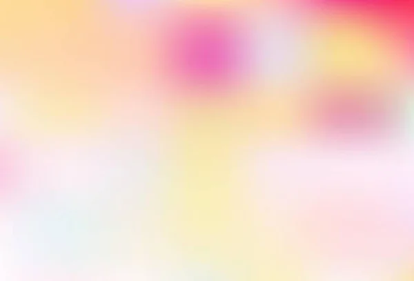 Світло Рожевий Жовтий Вектор Розмитий Кольоровий Візерунок Абстрактні Барвисті Ілюстрації — стоковий вектор