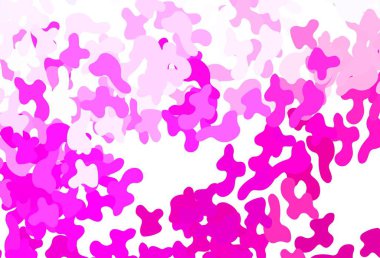 Açık mavi, soyut şekilli kırmızı vektör dokusu. Modern tarzda değişen renkli kaotik formlar. Duvar kağıtları için zarif tasarım.