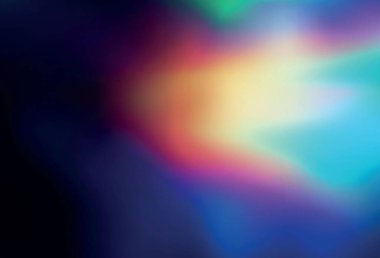 Koyu mavi, sarı vektör parlak soyut düzen. Gradyan tasarımlı, soyut, ışıltılı çizimler. İşiniz için yepyeni bir tasarım..