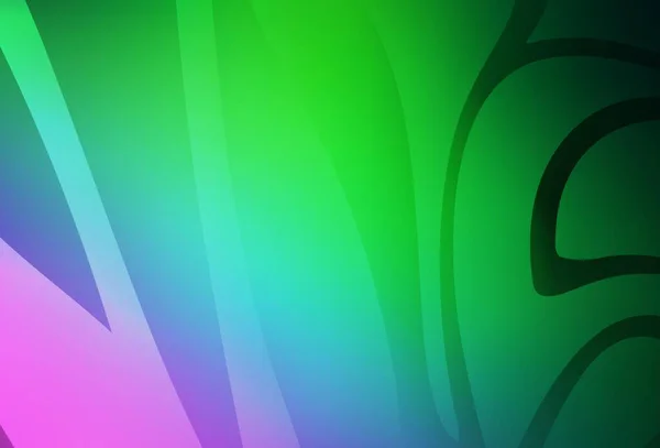 Світло Рожевий Зелений Вектор Сучасне Елегантне Планування Барвисті Абстрактні Ілюстрації — стоковий вектор