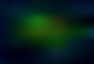 Koyu yeşil, sarı vektör bulanık ve renkli desen. Yaratıcı illüstrasyon, yarım tonlu ve eğimli. İşiniz için yeni tasarım.