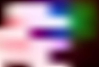 Koyu Çokrenkli vektör soyut parlak şablonu bulanıklaştırdı. Soyut ve gradyan renkte renkli çizimler. Web siteniz için bulanık tasarım.