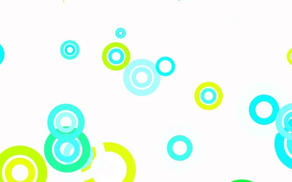Ανοιχτό Μπλε Πράσινη Διανυσματική Υφή Δίσκους Εικονογράφηση Σύνολο Λαμπερά Πολύχρωμα — Διανυσματικό Αρχείο