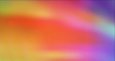Bulanık malzemelerle 4K ışık çok renkli video döngüsü.