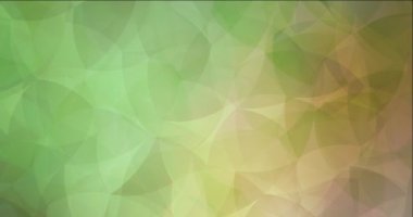 4K döngü açık yeşil, soyut şekilli kırmızı animasyon.