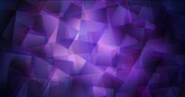 4K çizgiler, dikdörtgenler ile koyu mor video döngüsü.