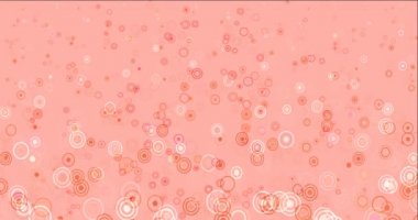 4K disklerle koyu kırmızı görüntü döngüsü.