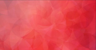 4K ışık döngüsü kırmızı animasyon çizgileri, eğriler.